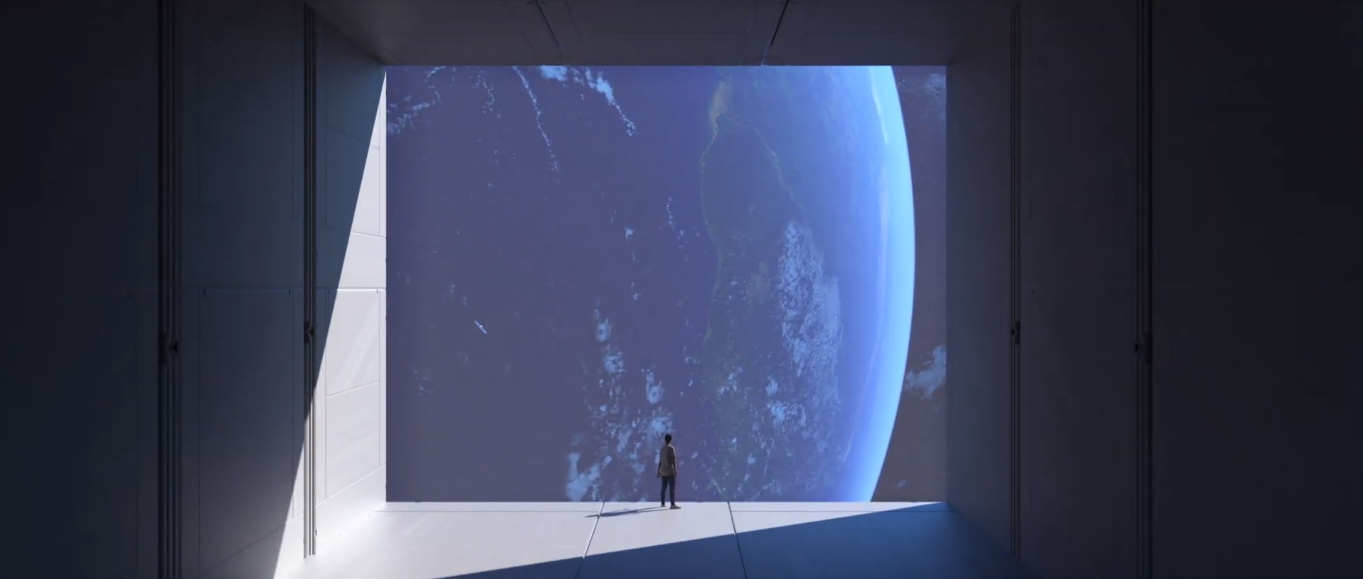 Utente virtuale si appresta a colonizzare Earth 2. Crediti: Earth.io