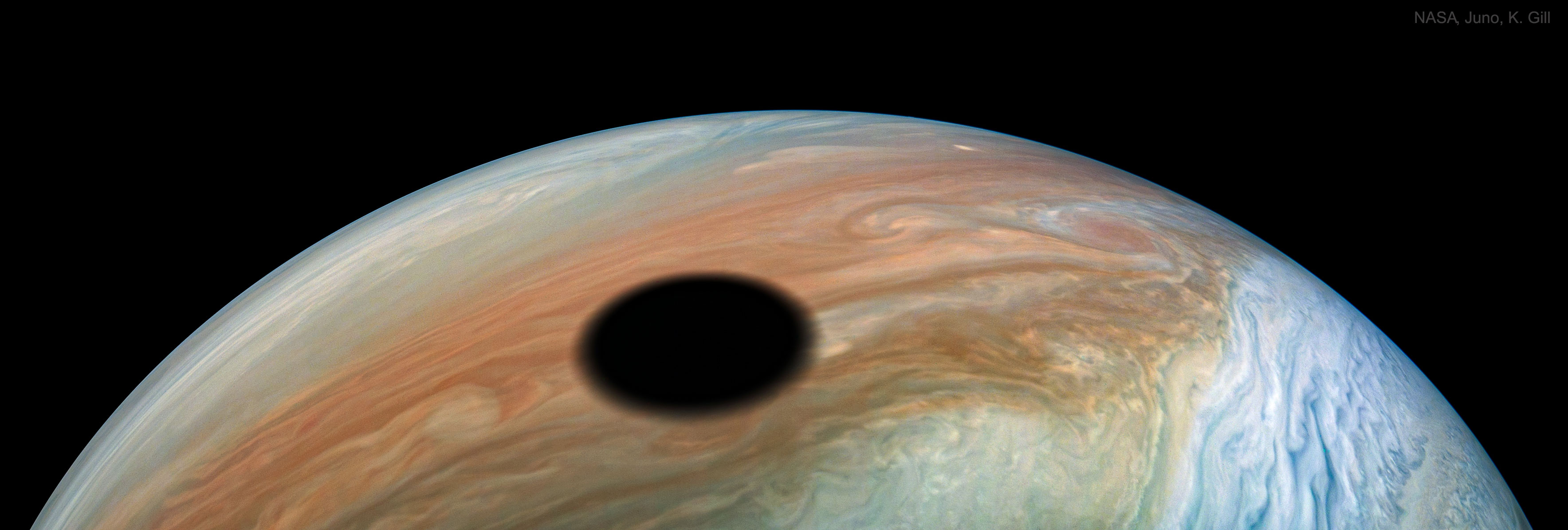 Eclissi su Giove Credits:NASA