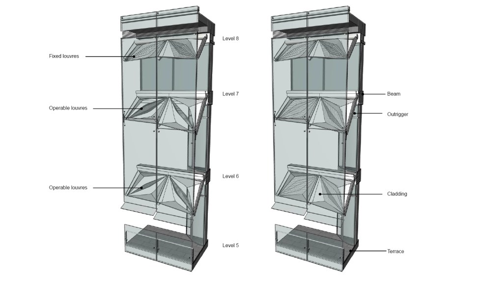 Particolari costruttivi estrapolati da modello. Ph: parametricmonkey.com