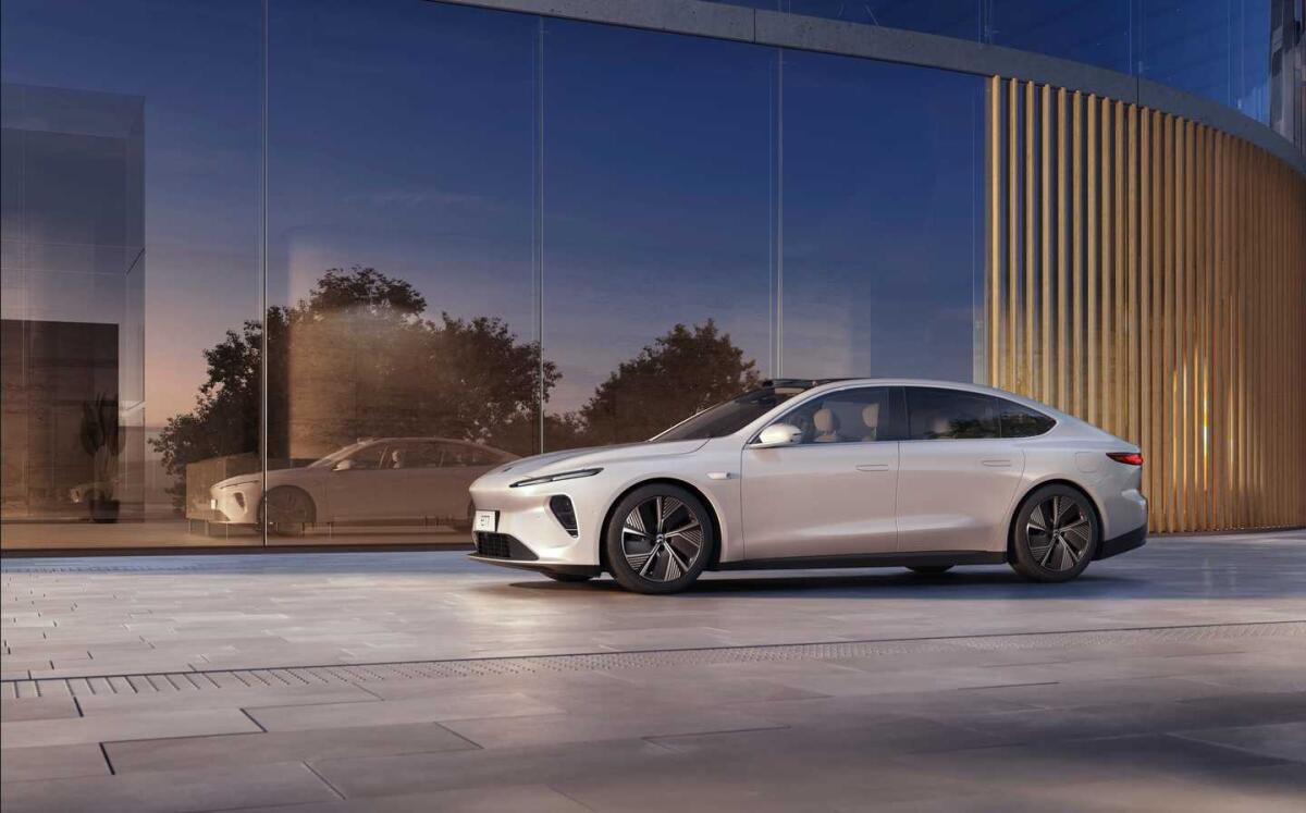 NIO ET7: la berlina elettrica cinese con 1000km di autonomia - 