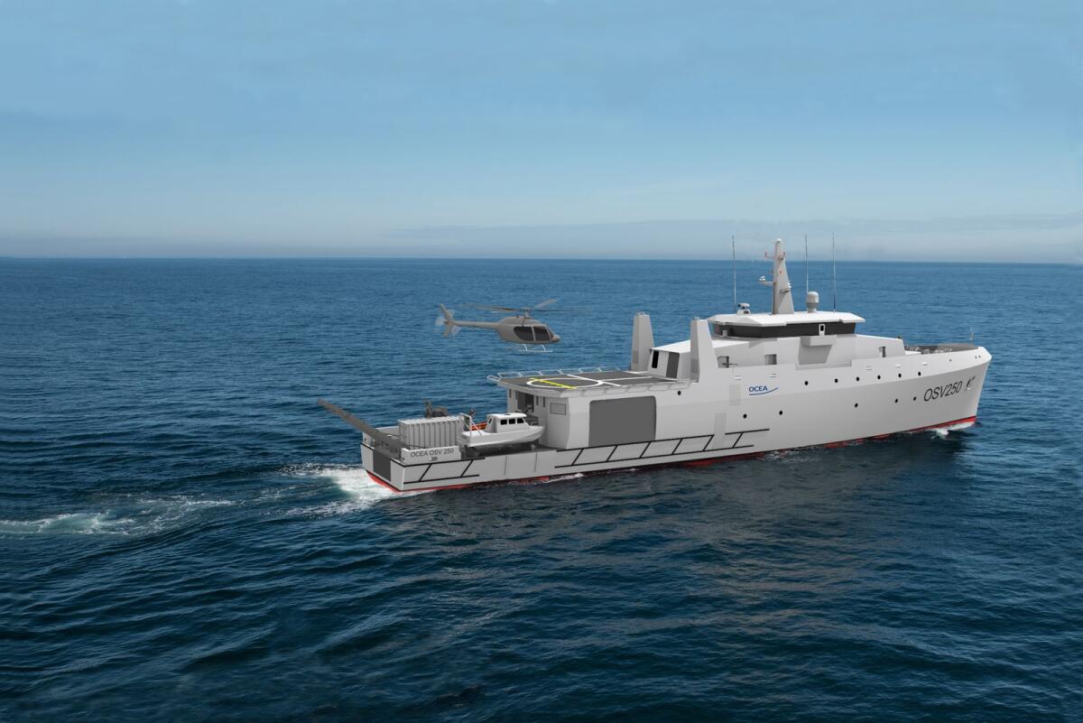 OCEA espande la sua flotta: presentata la nuova OSV 250 - 