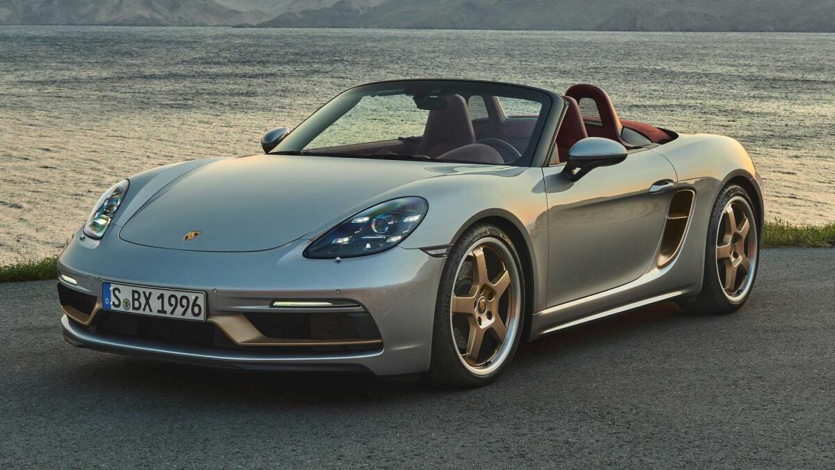 Porsche Boxster 25° Anniversario: la serie speciale in numero limitato - 