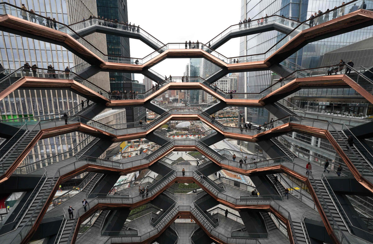 The Vessel di New York chiude dopo il terzo suicidio - Ph: nbcnews.com