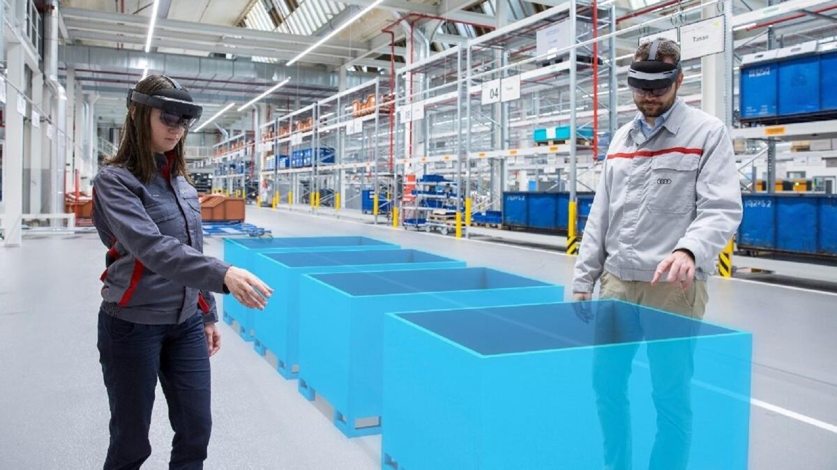 Audi: ologrammi in 3D e realtà aumentata per migliorare la logistica - 