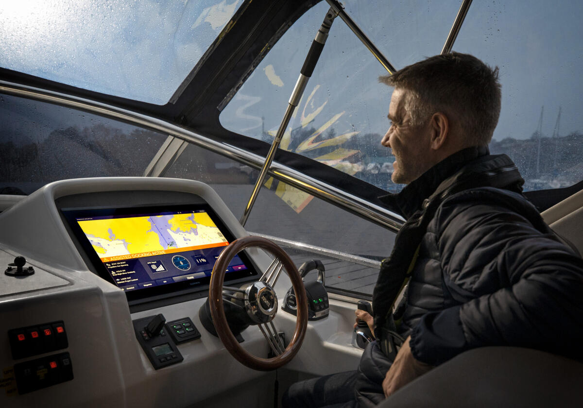 Il sistema di attracco assistito sviluppato da Volvo Penta - PH: Volvo Penta