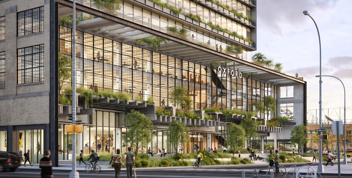 La nuova sede di Google a New York, il St. John's Terminal - Ph: cookfox.com