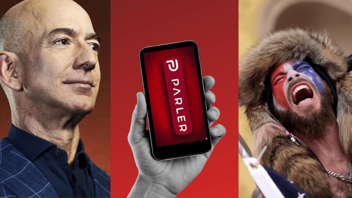 Parler: eliminato dai server Amazon, stop al social dei sostenitori di Trump - Amazon contro Parler e  Trump. Credits: Il Primato Nazionale