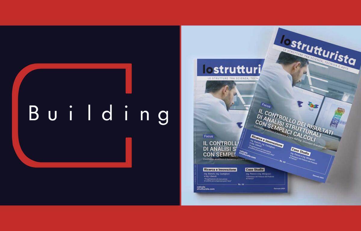 BuildingCuE e Lo Strutturista in collaborazione per il 2021 - 
