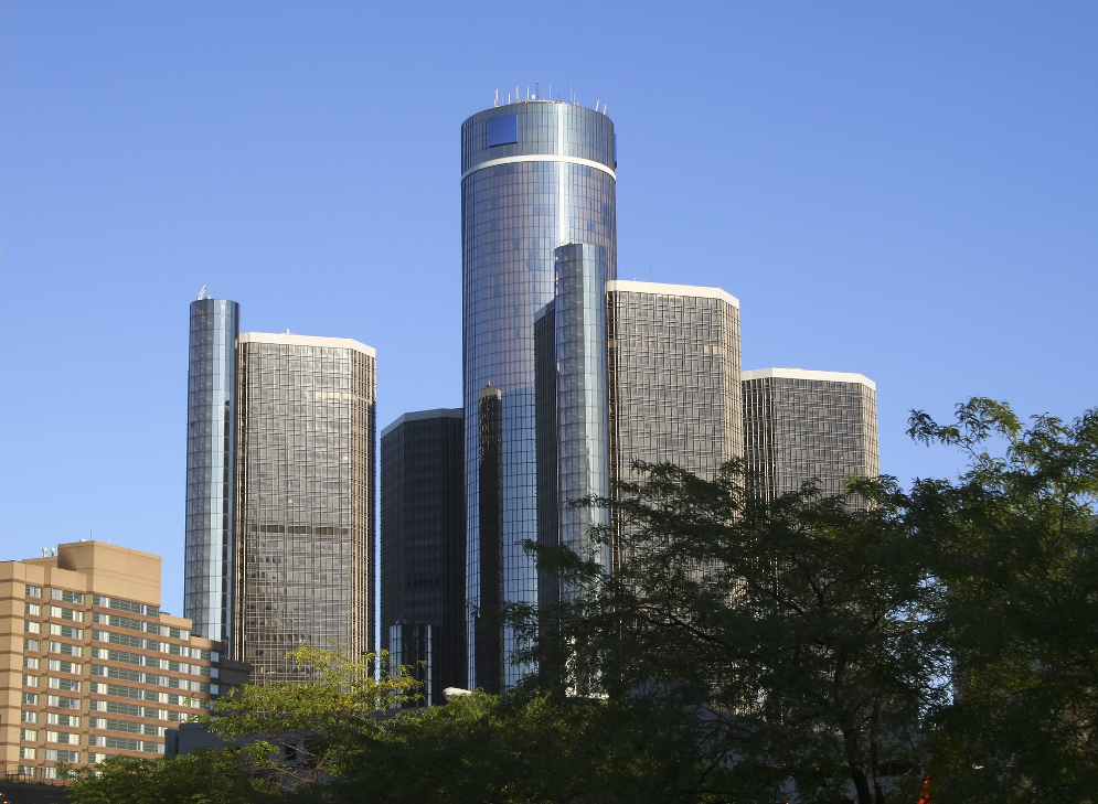 Quartier generale della General Motors a Detroit (USA)