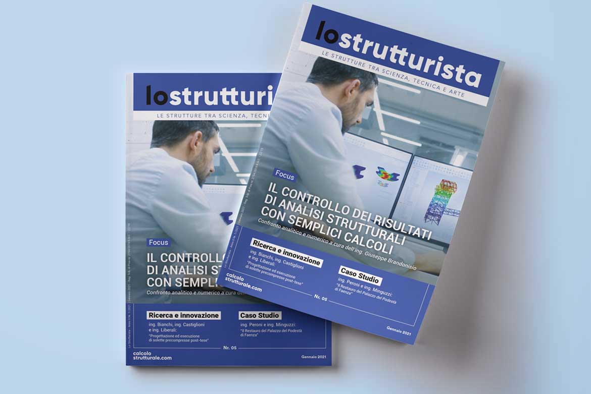 Il numero 5 de Lo Strutturista è disponibile da Gennaio 2021.