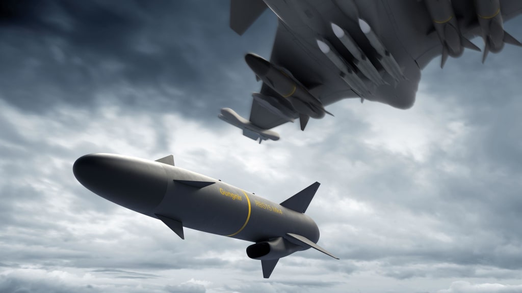 Lancio da un Gripen. Credits: Saab