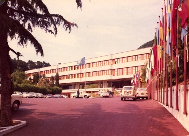 ICTP di Trieste in una foto del 1968.