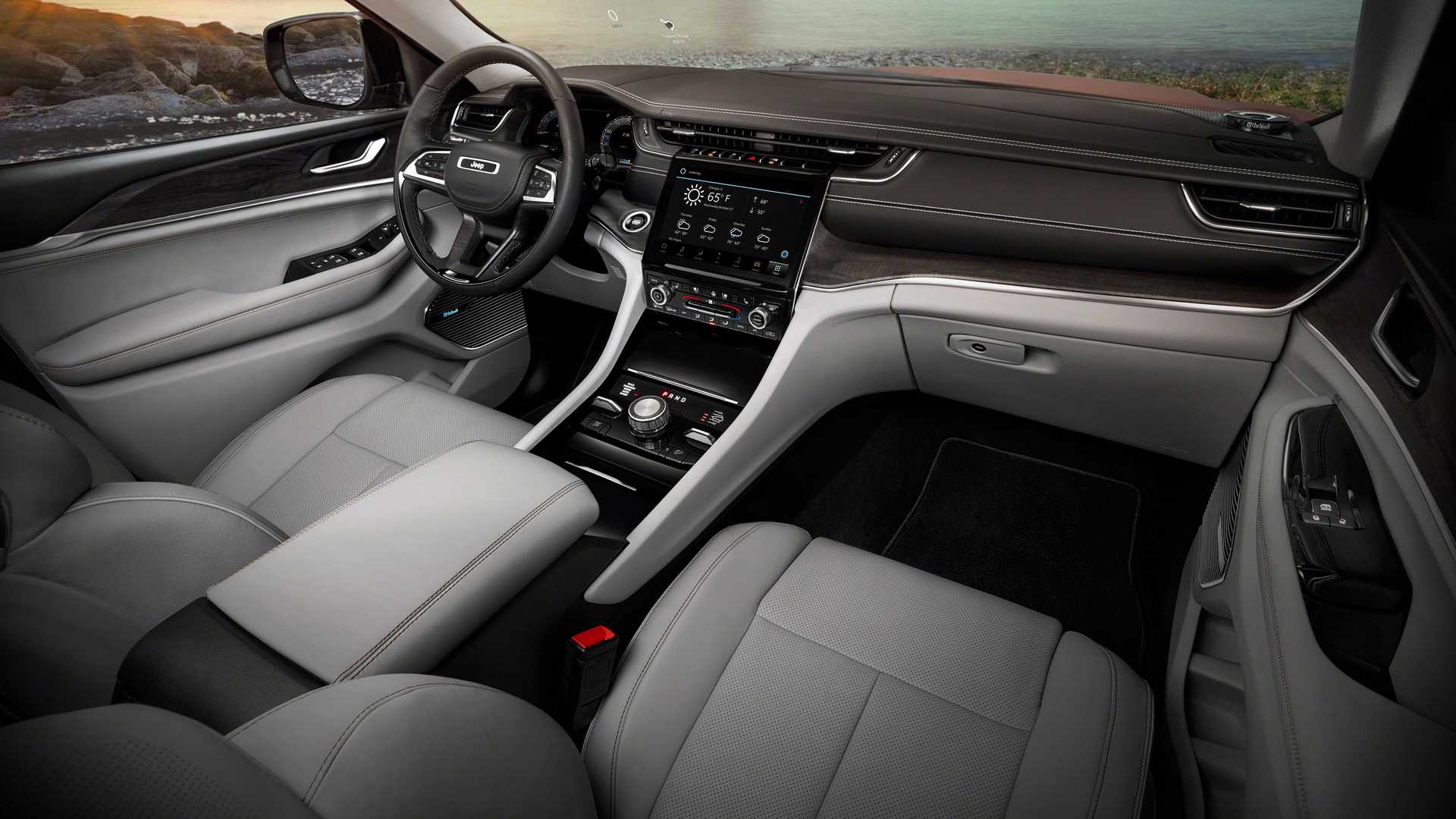 Jeep Grand Cherokee L 2021, gli interni