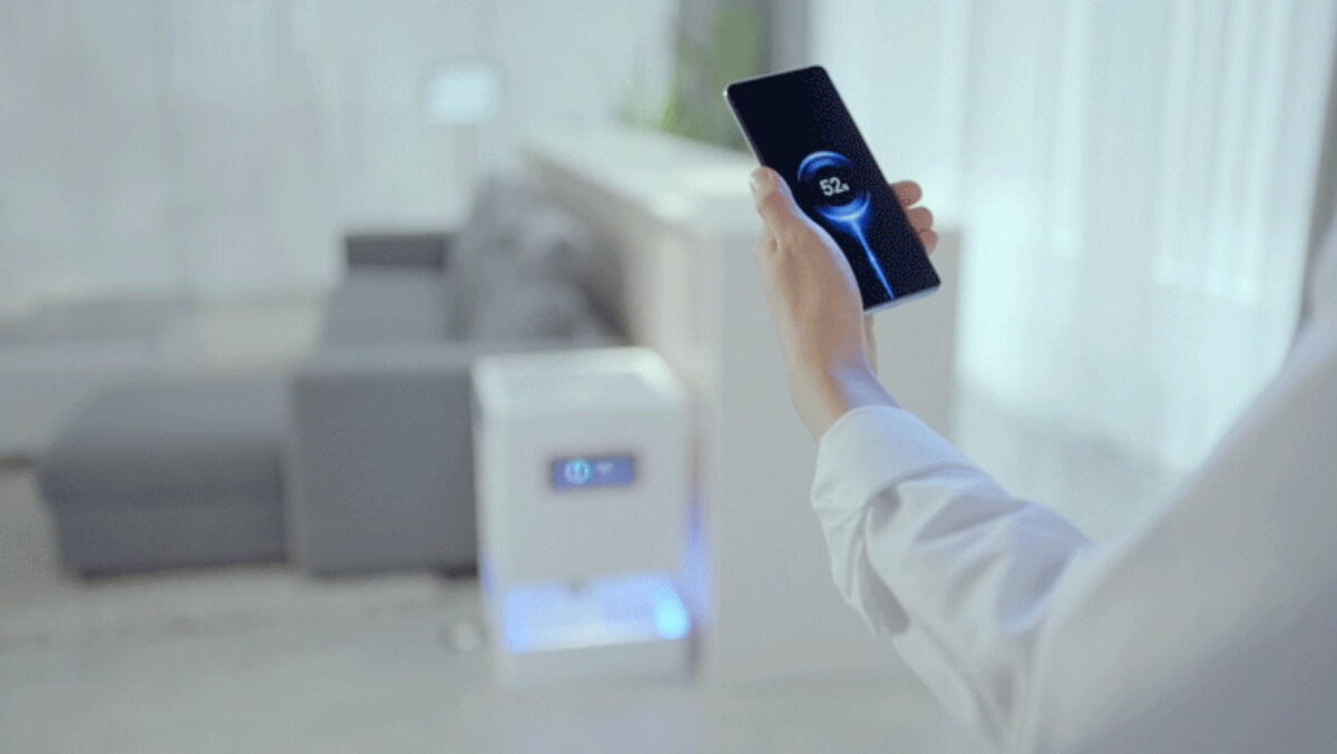 Xiaomi Mi Air Charge: caricare lo Smartphone tenendolo in mano - Xiaomi Mi Air Charge. Fonte: Frandroid