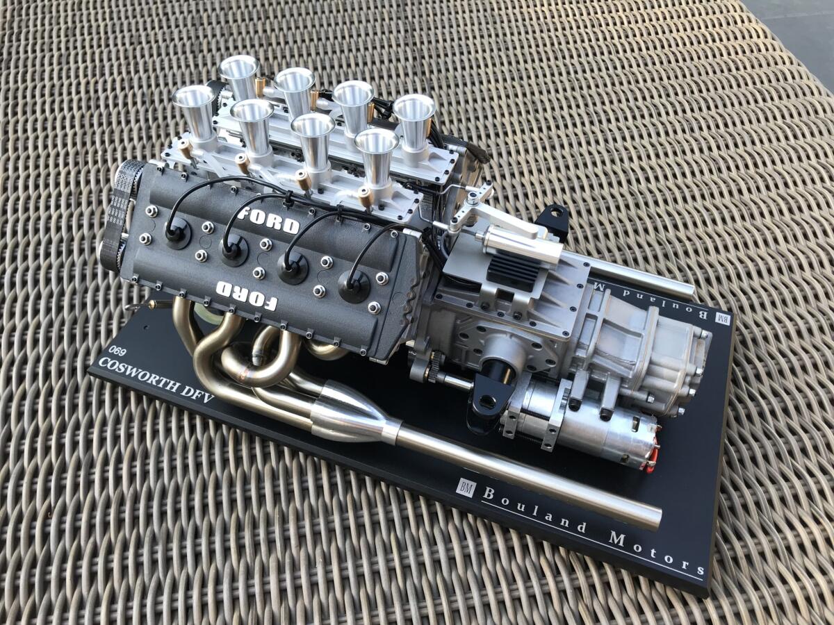 Un Cosworth V8 in miniatura, per portare i suoni della F1 in salotto - Cosworth V8 in miniatura
ph: Bouland Motors