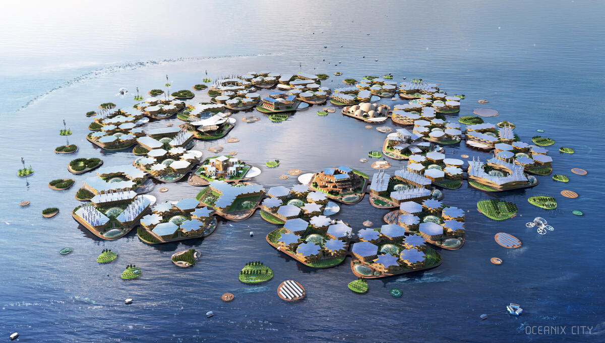 Oceanix City: la prima città galleggiante - Oceanix City. Ph. oceanix.org