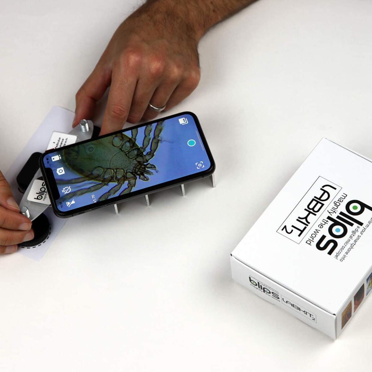 Lenti blips: come trasformare lo smartphone in un microscopio - 