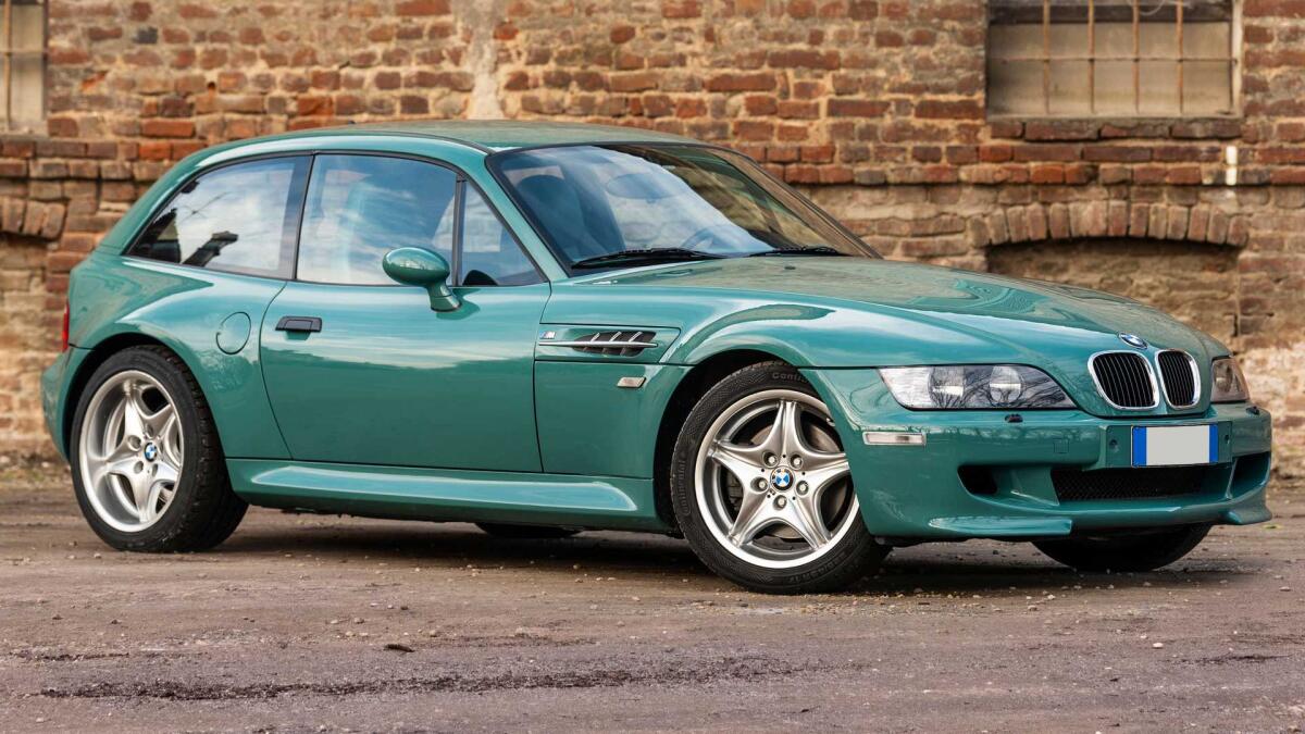 BMW Z3 M Coupé: all’asta un esemplare davvero raro - 