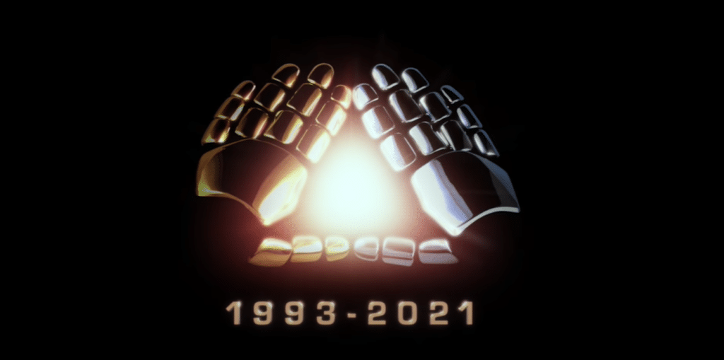 L'immagine simbolo dello scioglimento dei Daft Punk.