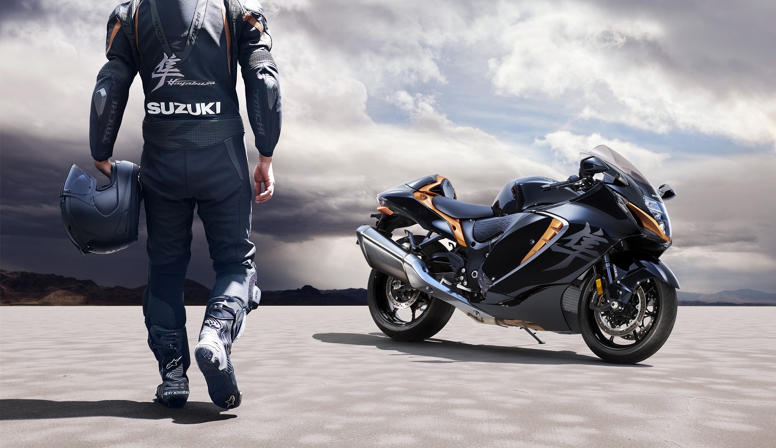 Suzuki Hayabusa 2021, foto fornita dall'ufficio stampa Suzuki Italia