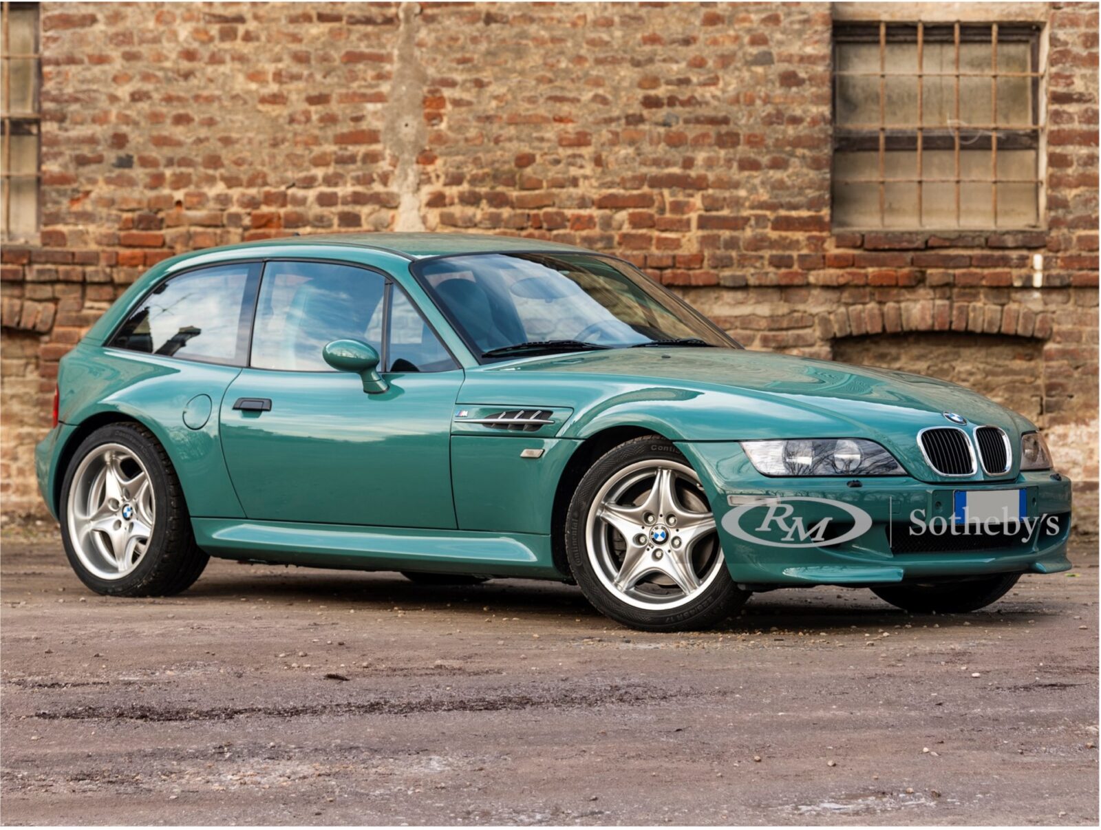 La BMW Z3M Coupé che verrà messa all'asta. Credits: RM Sotheby's