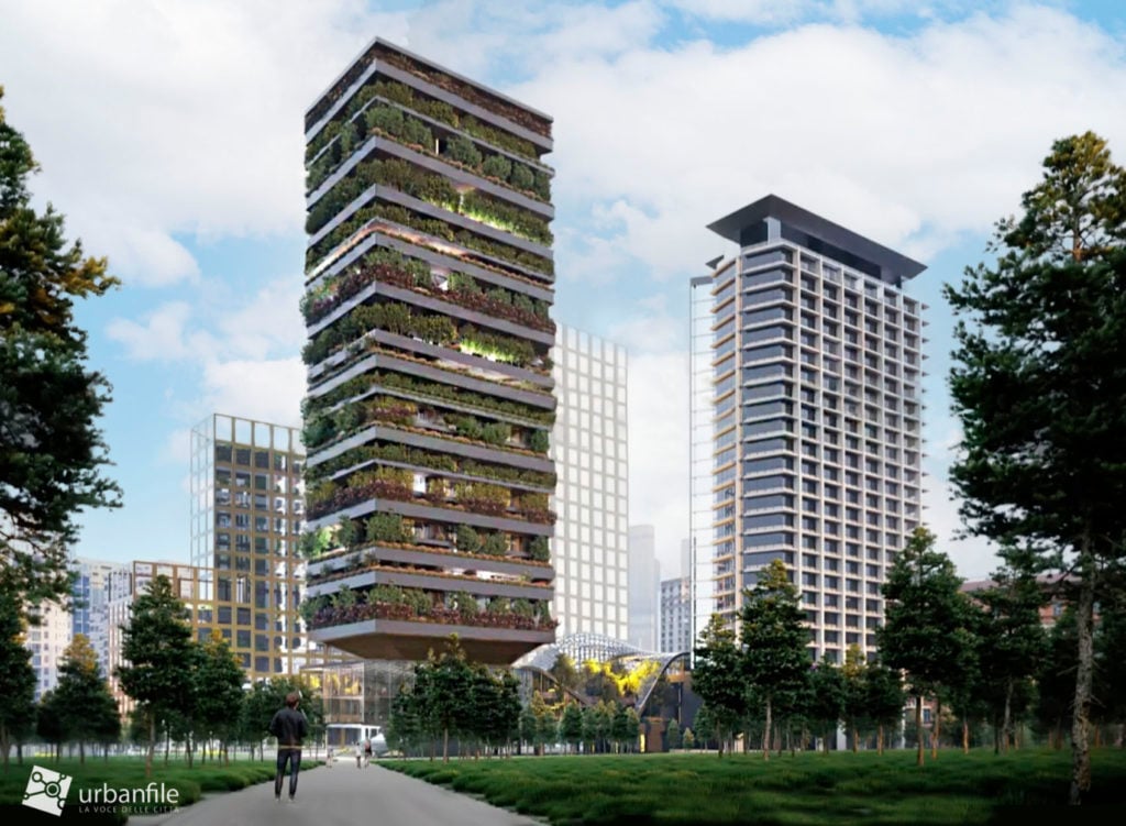 Render della torre, urbanfile.org