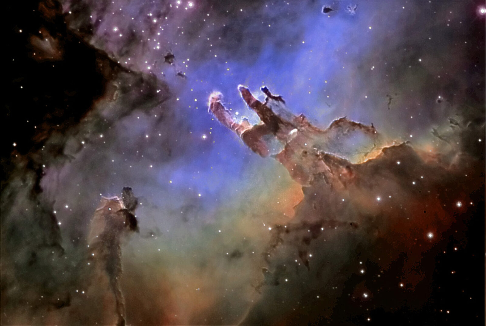 La Nebulosa Aquila, M16: Costellazione del Serpente. 