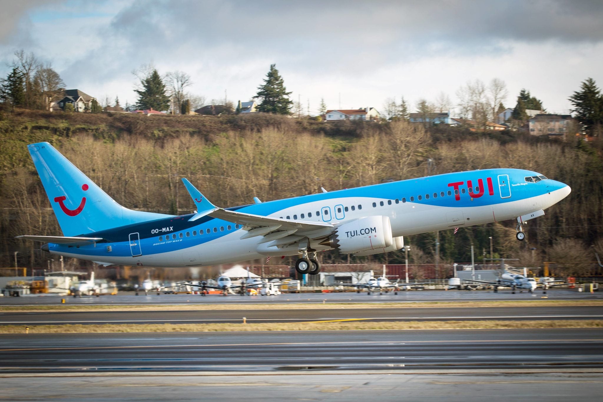 Il primo modello di Boeing 737 ritornato in volo in Europa è della TUI fly Credits: aerolatinnews.com