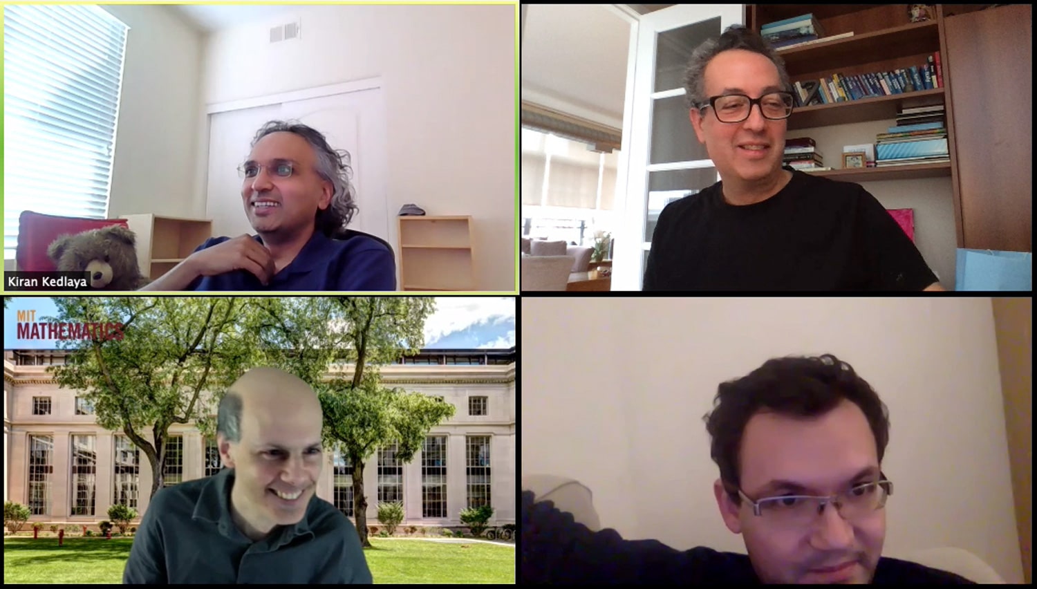 Il team di matematici presenta in videoconferenza la soluzione del problema dei tetraedri