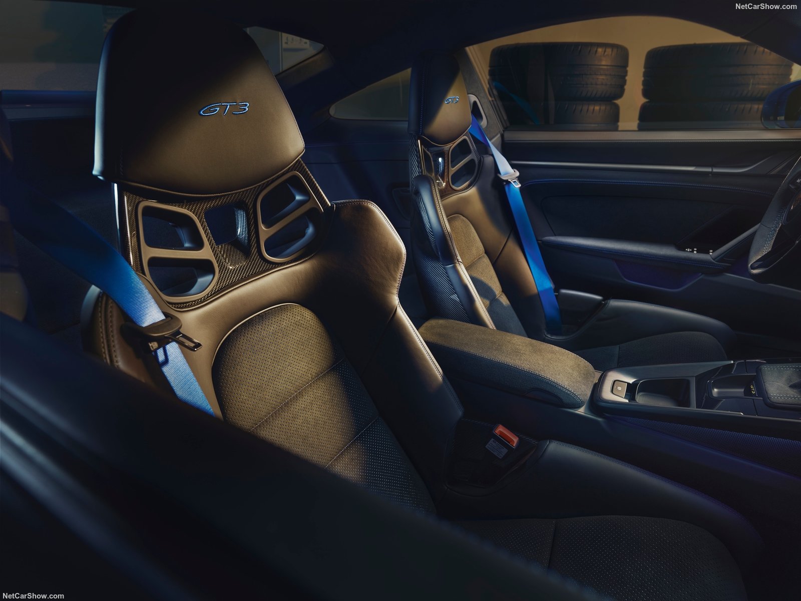 I sedili anteriori della nuova Porsche 911 GT3