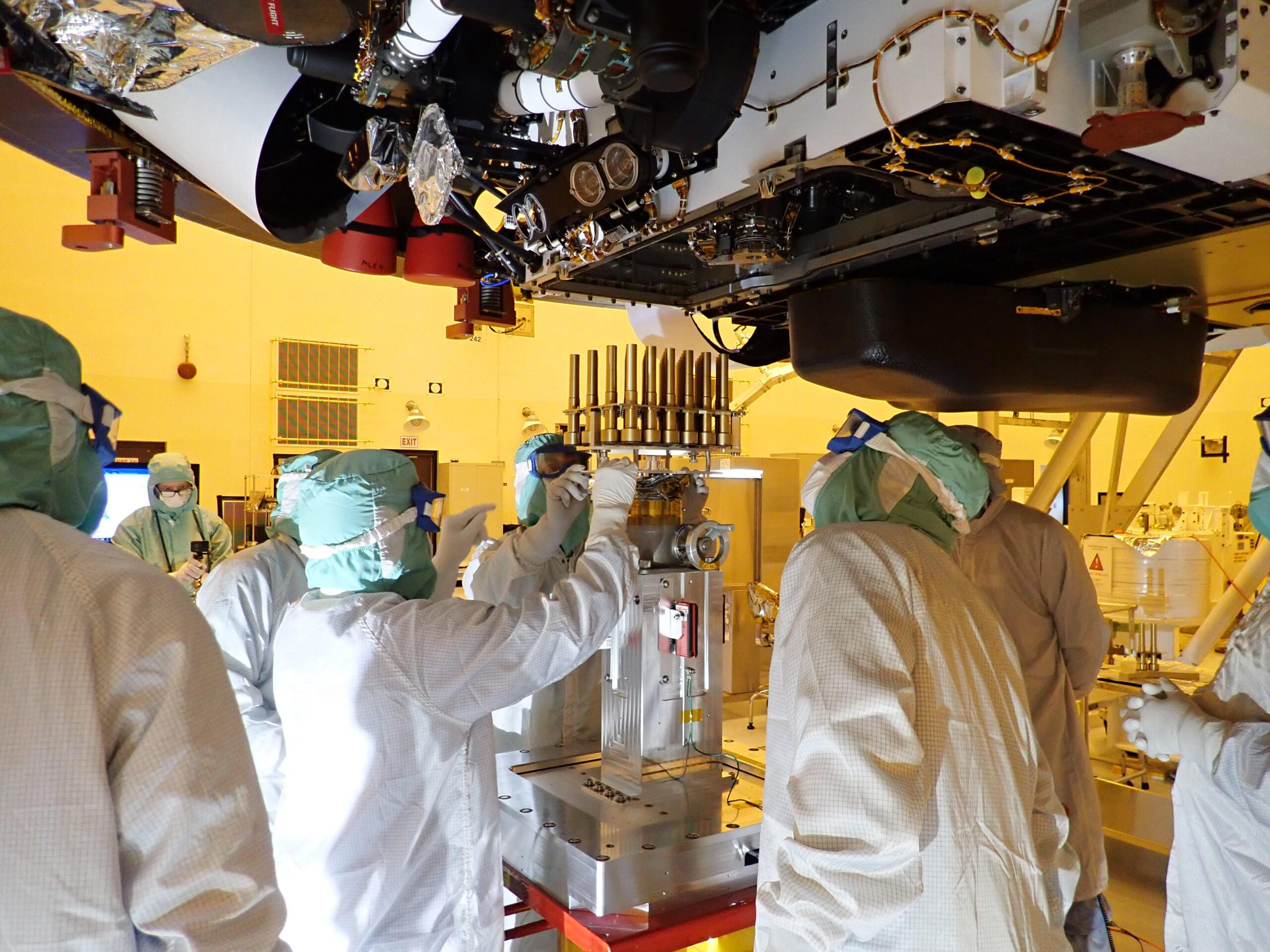 Tubetti porta-campione Credits: Nasa/Jpl-Caltech