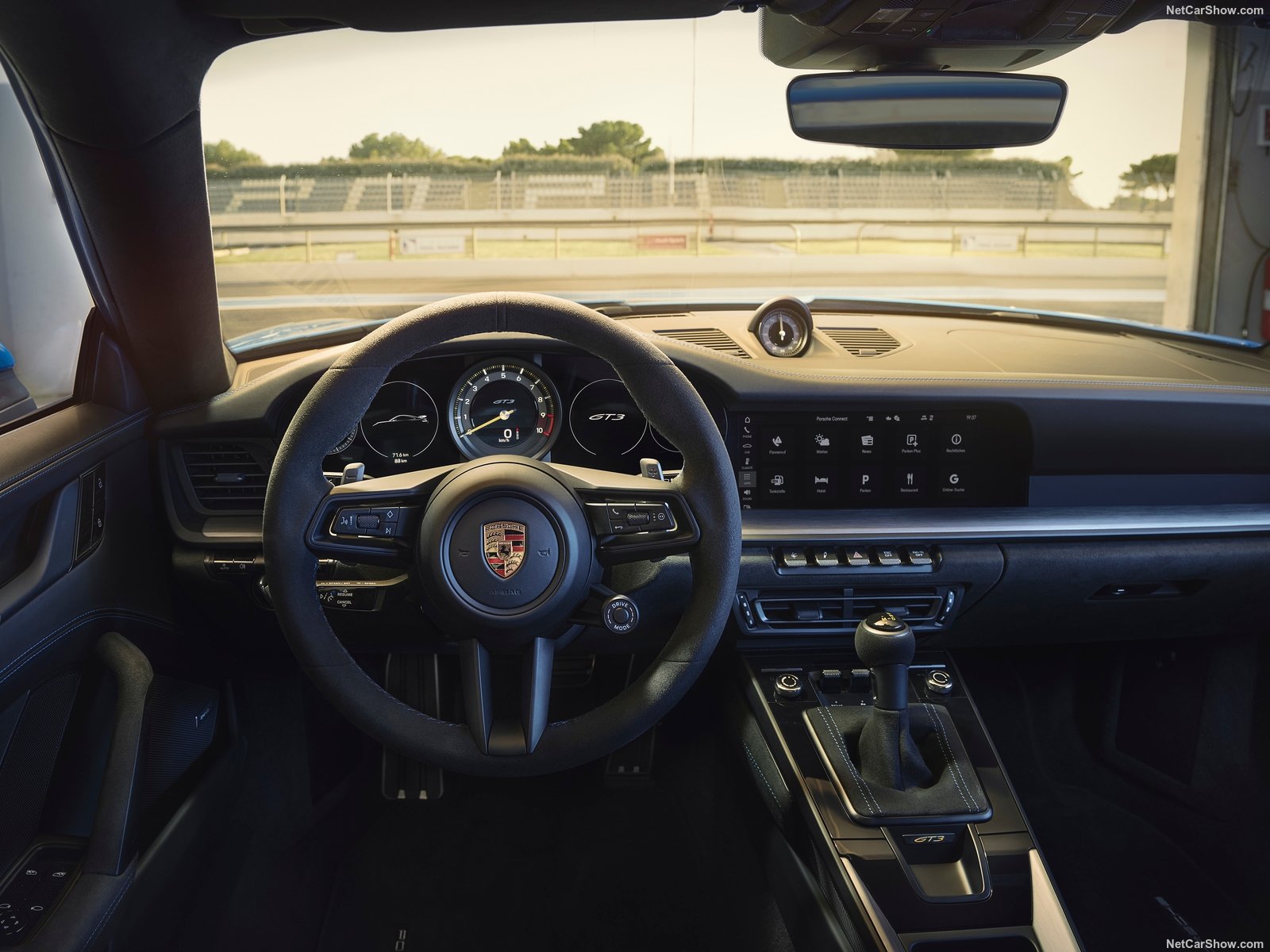 Gli interni della nuova 911 GT3