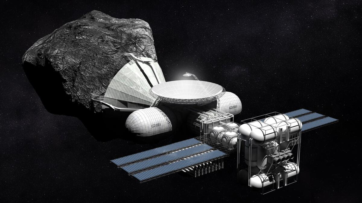 Industria mineraria spaziale: un'alternativa alle inquinanti tecniche terrestri - Deep Space Industries Fuel Processor concept