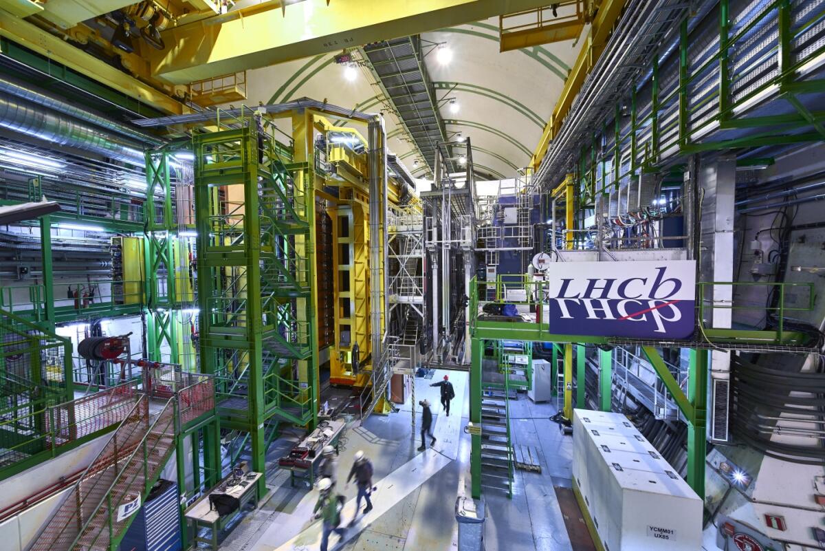 CERN, un esperimento fa pensare all'esistenza di una quinta forza fondamentale - Esperimento LHCb al CERN
Credits: CERN