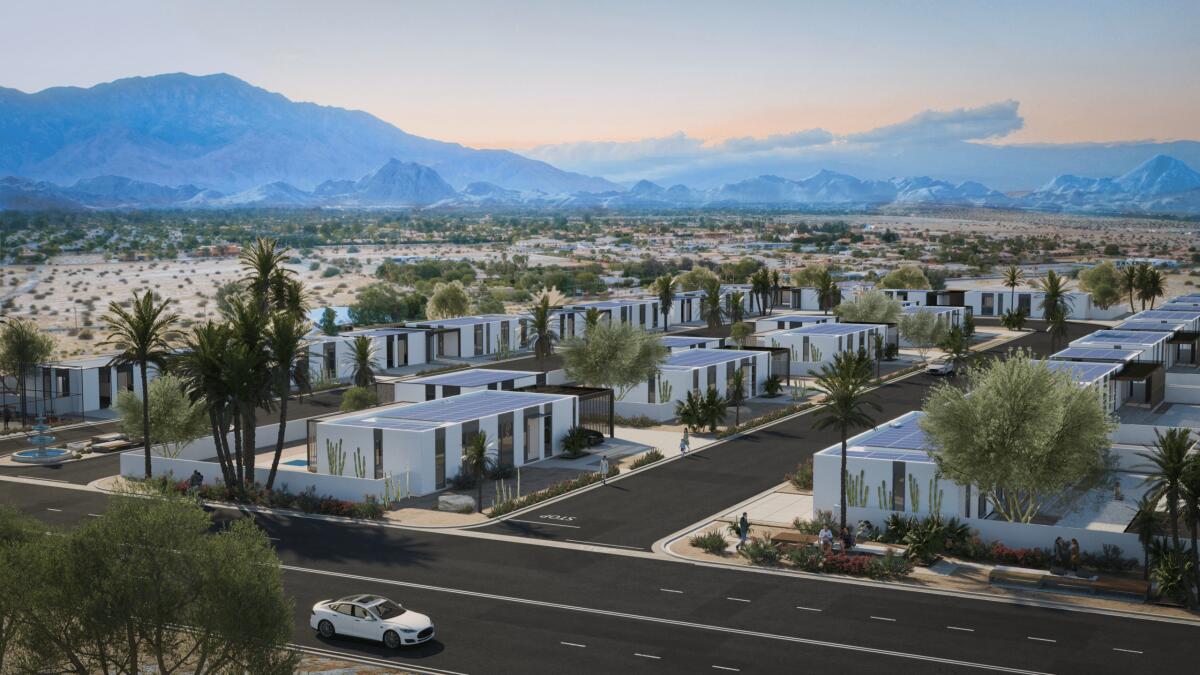 Primo quartiere stampato in 3D in California - Il primo quartiere stampato in 3D in California. PH: domusweb.it