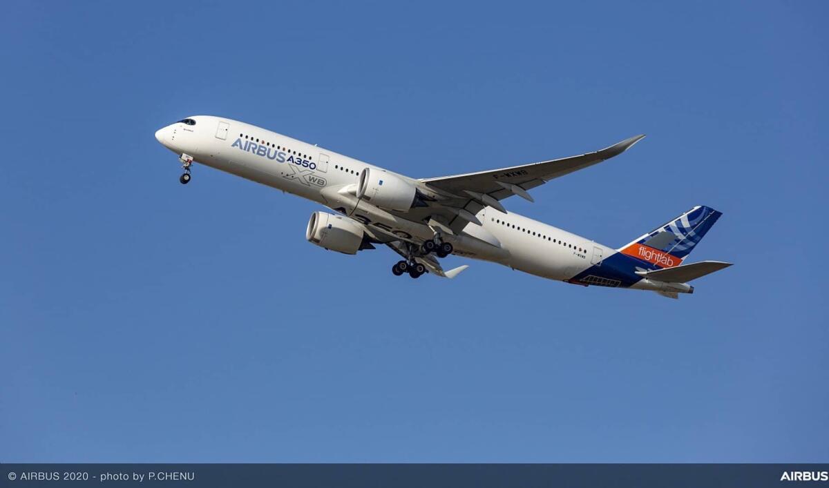 Flightlab: Airbus sperimenta le nuove tecnologie tra le nuvole! - Airbus, innovazione, test, aviazione Credits Airbus (photo P. Chenu)