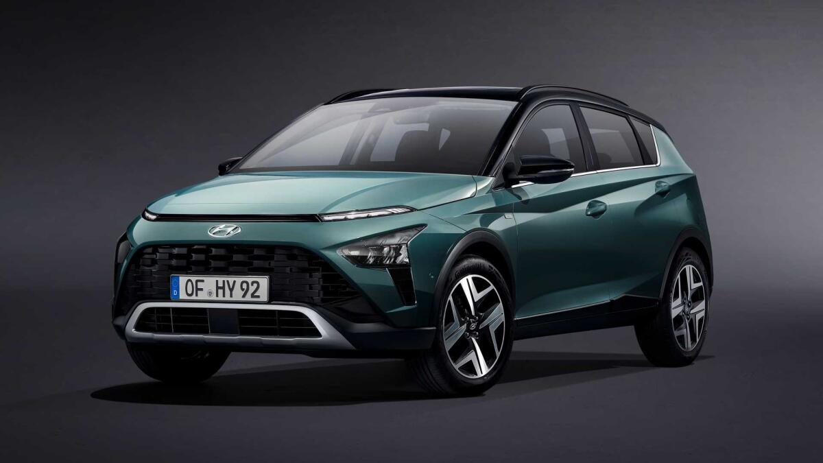 Hyundai Bayon: ecco la crossover compatta derivata dalla i20 - Nuova Hyundai Bayon 2021