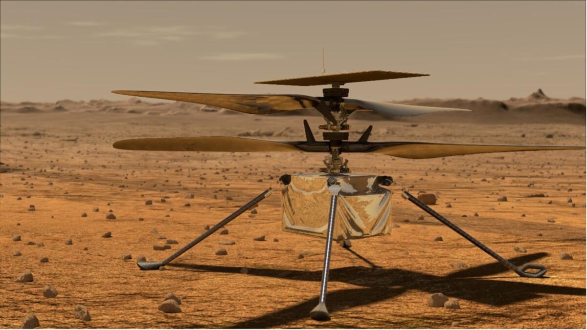 Ingenuity può volare? Chiediamolo alla Fisica - 