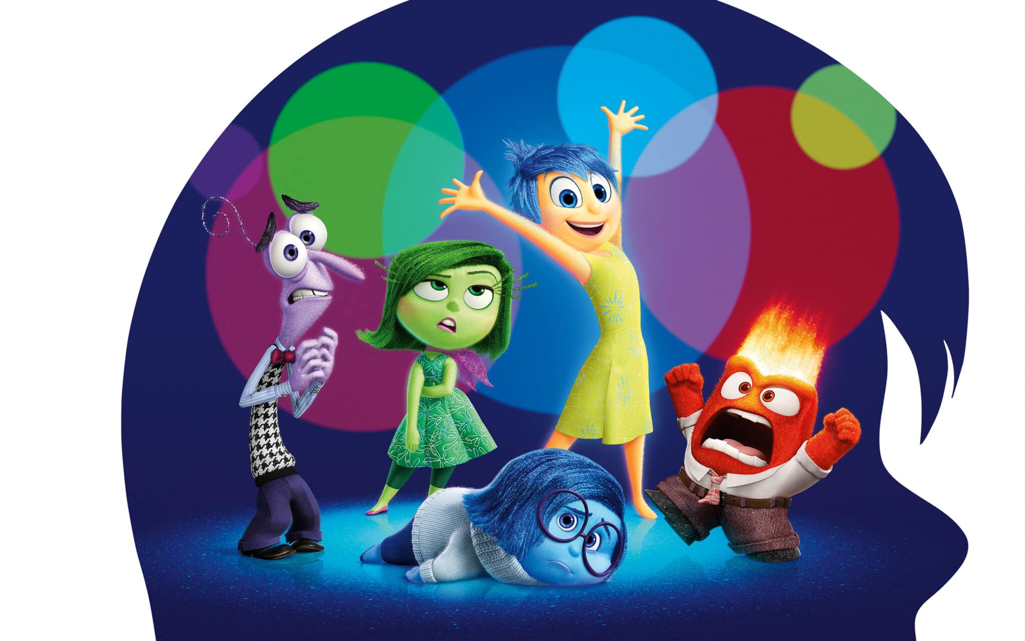 Personaggi del film di animazione Disney "Inside Out"
