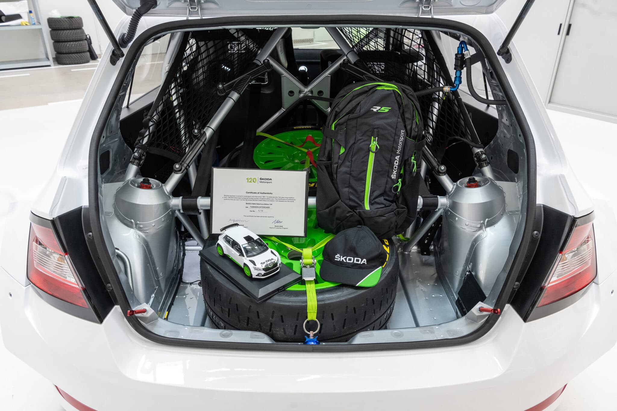 Porta-bagagli Skoda Fabia Rally2 Evo Edition 120