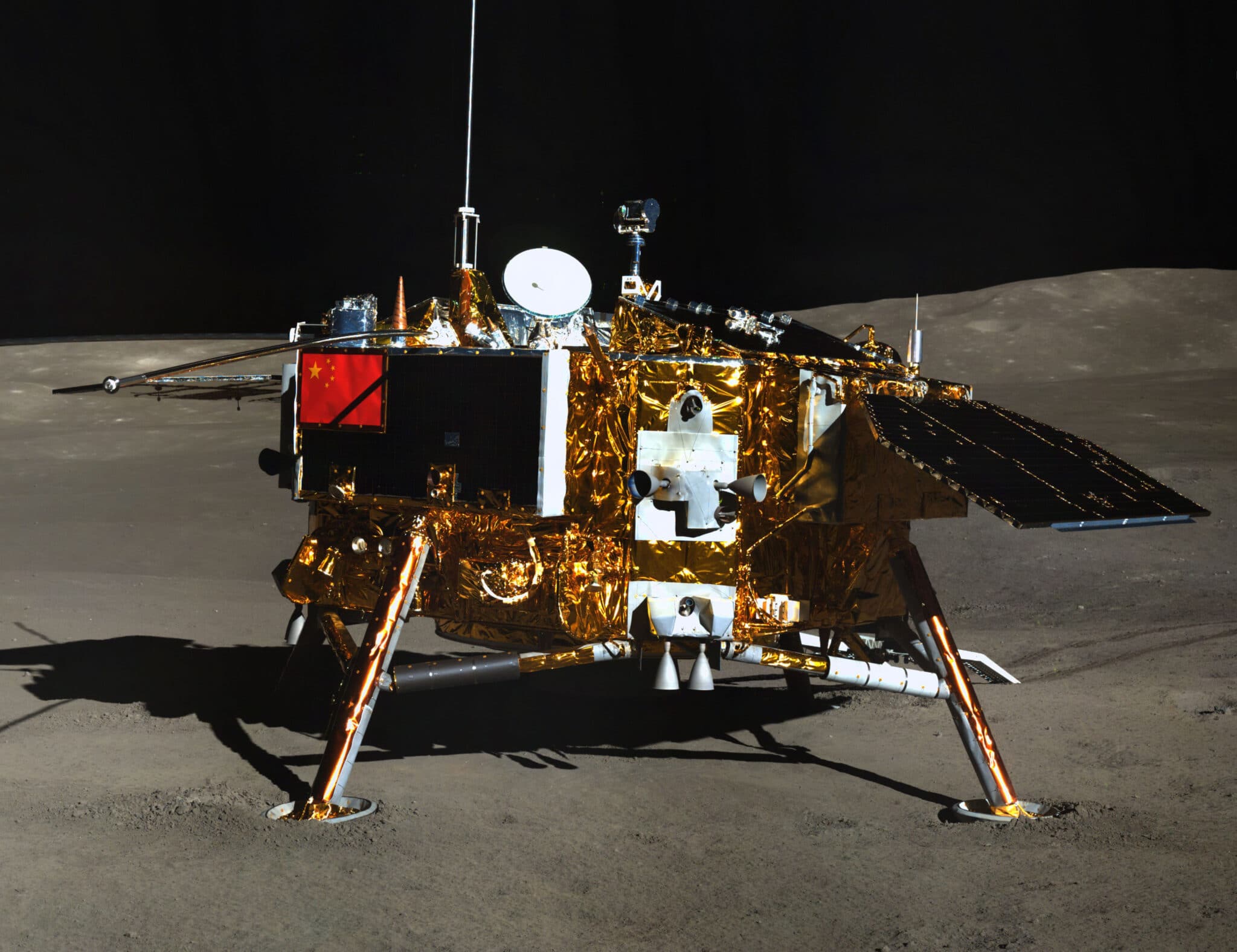 Chang'e 4 predecessore di Chang'e 7. Credit: KURIOUS.