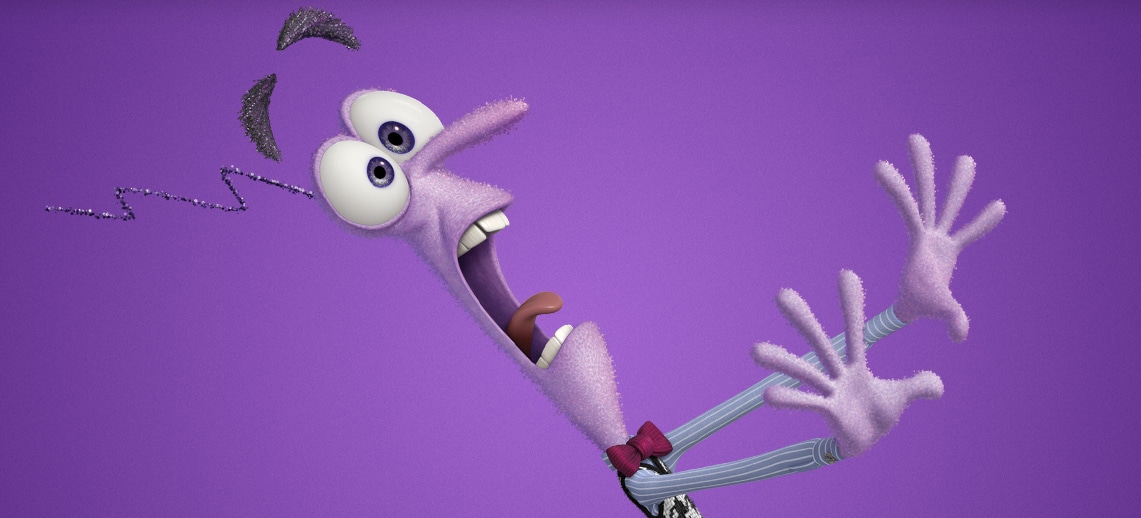 Personaggio di Inside Out rappresentante la Paura