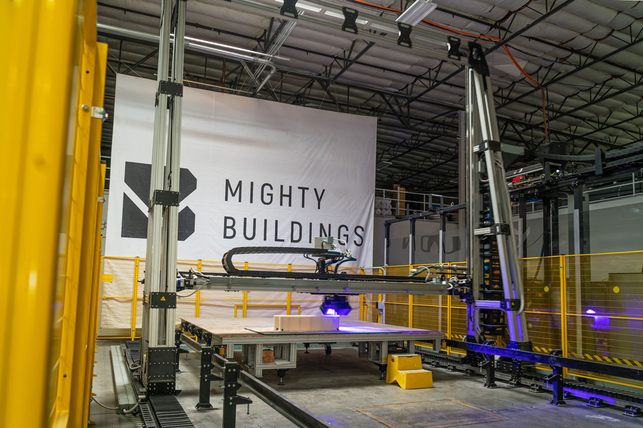Stampanti di Mighty Buildings. PH: hypebeast.cpm
