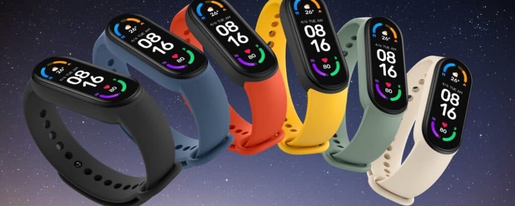 Mi Smart Band 6 in tutte le sue colorazioni. Fonte: Telefonino.net
