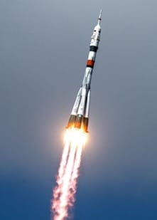 Sojuz: è il lanciatore che permette all’uomo di raggiungere la Stazione Spaziale Internazionale, insieme al Falcon 9. È il lanciatore più sicuro e affidabile mai progettato.Fonte: Pinterest