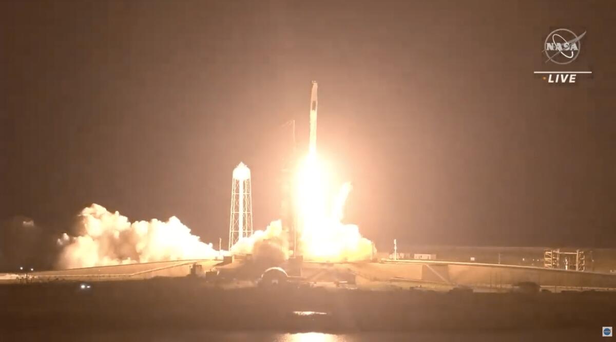 Avvenuto con successo il lancio della Crew Dragon 2 di SpaceX - 
