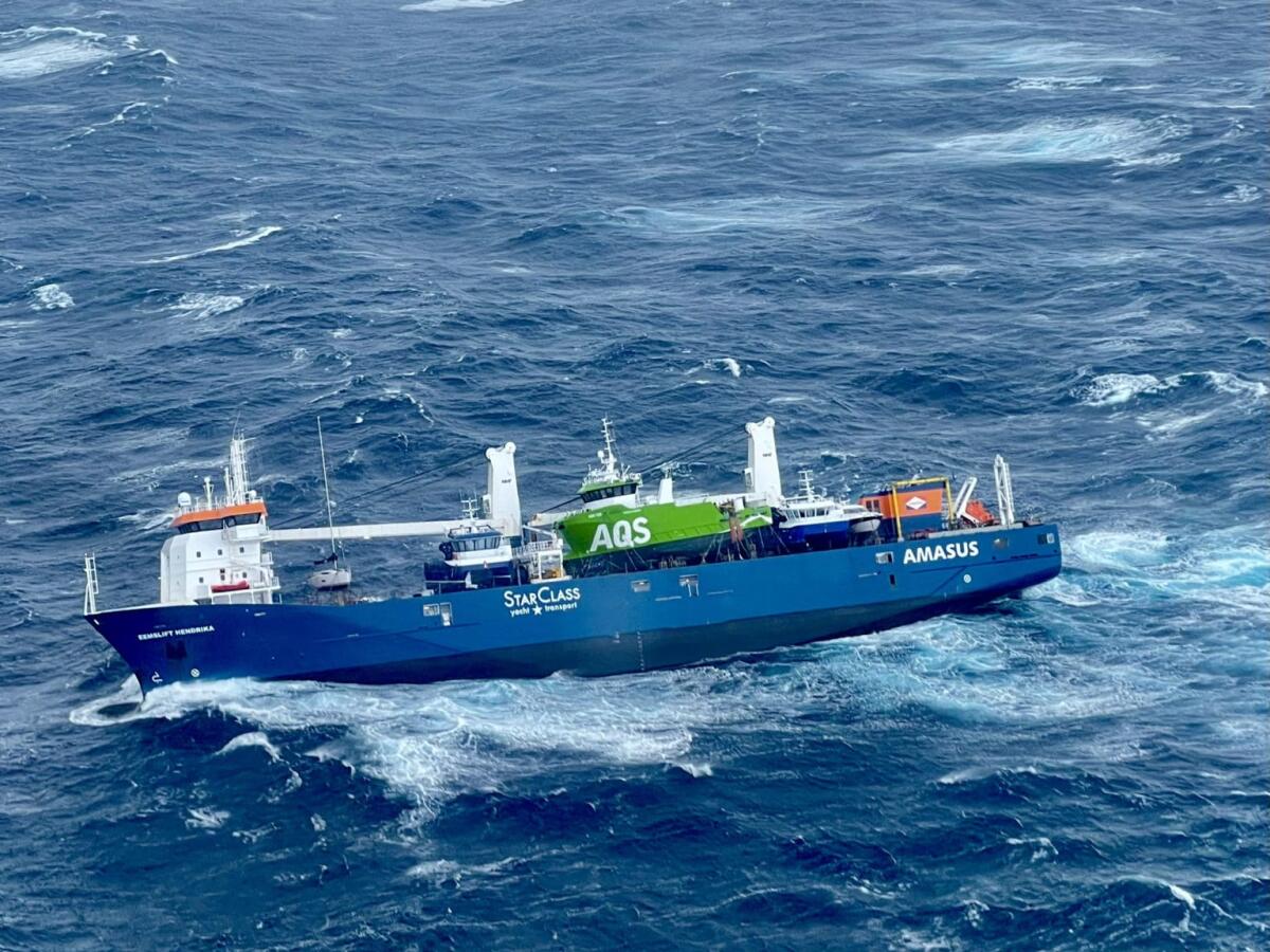 Eemslift Hendrika: storia di un recupero in alto mare - 