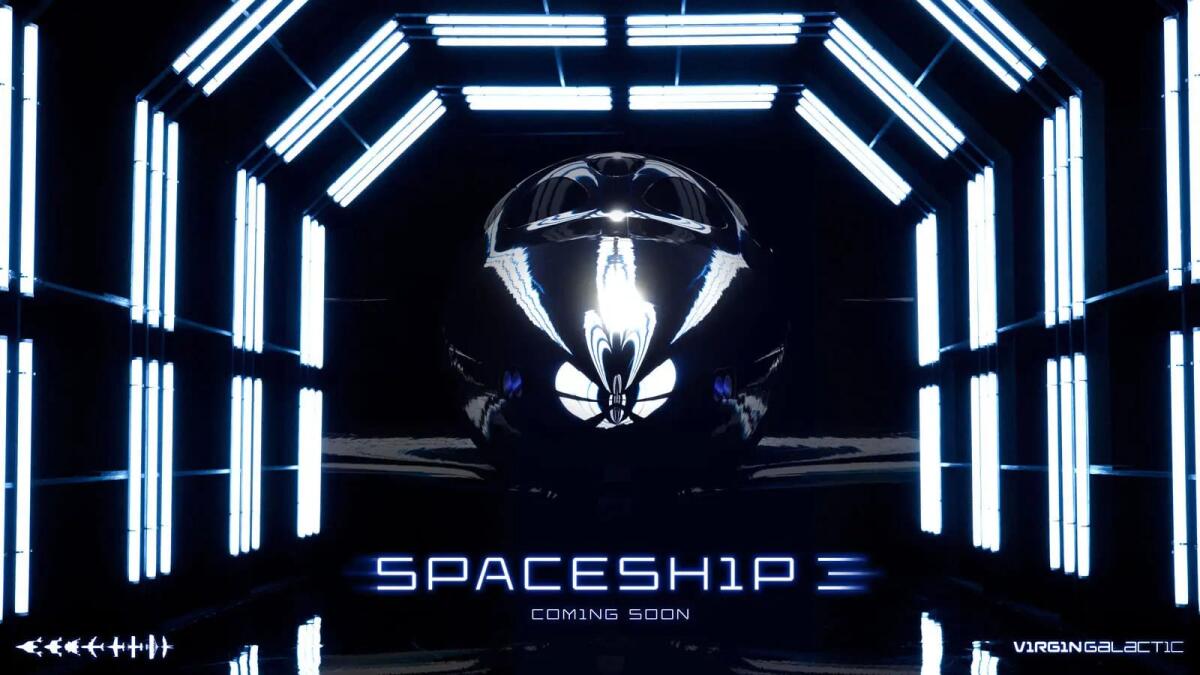 Virgin Galactic presenta la nuova SpaceShip III con un design innovativo - Credit: 3D Printing Media Network