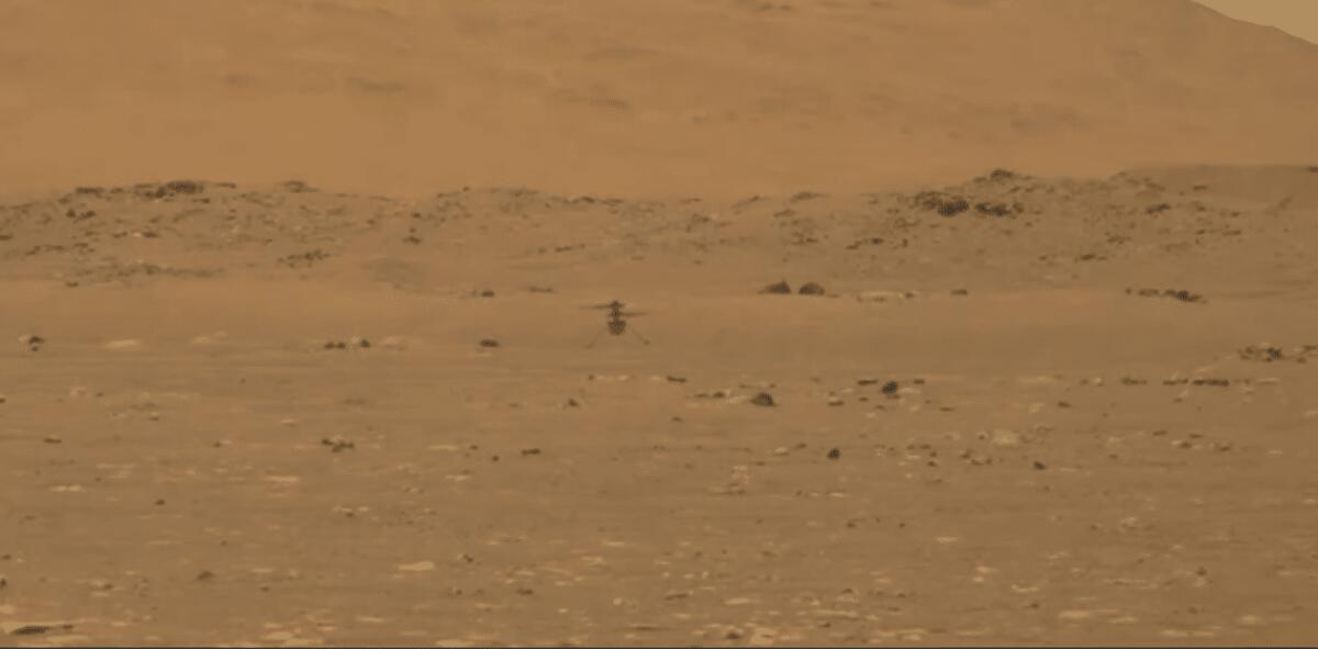 Ingenuity ce l'ha fatta: è il primo velivolo a volare su Marte - 
