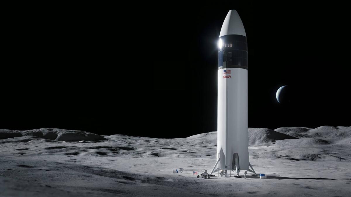 Sarà la navicella Starship della SpaceX a far scendere l'uomo nuovamente sulla Luna - 
